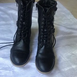 Black Combat Boots
